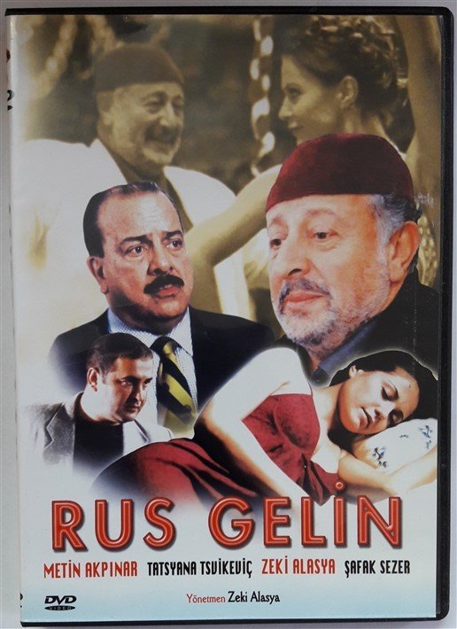 RUS GELİN - METİN AKPINAR - ŞAFAK SEZER - ZEKİ ALASYA - DVD 2.EL