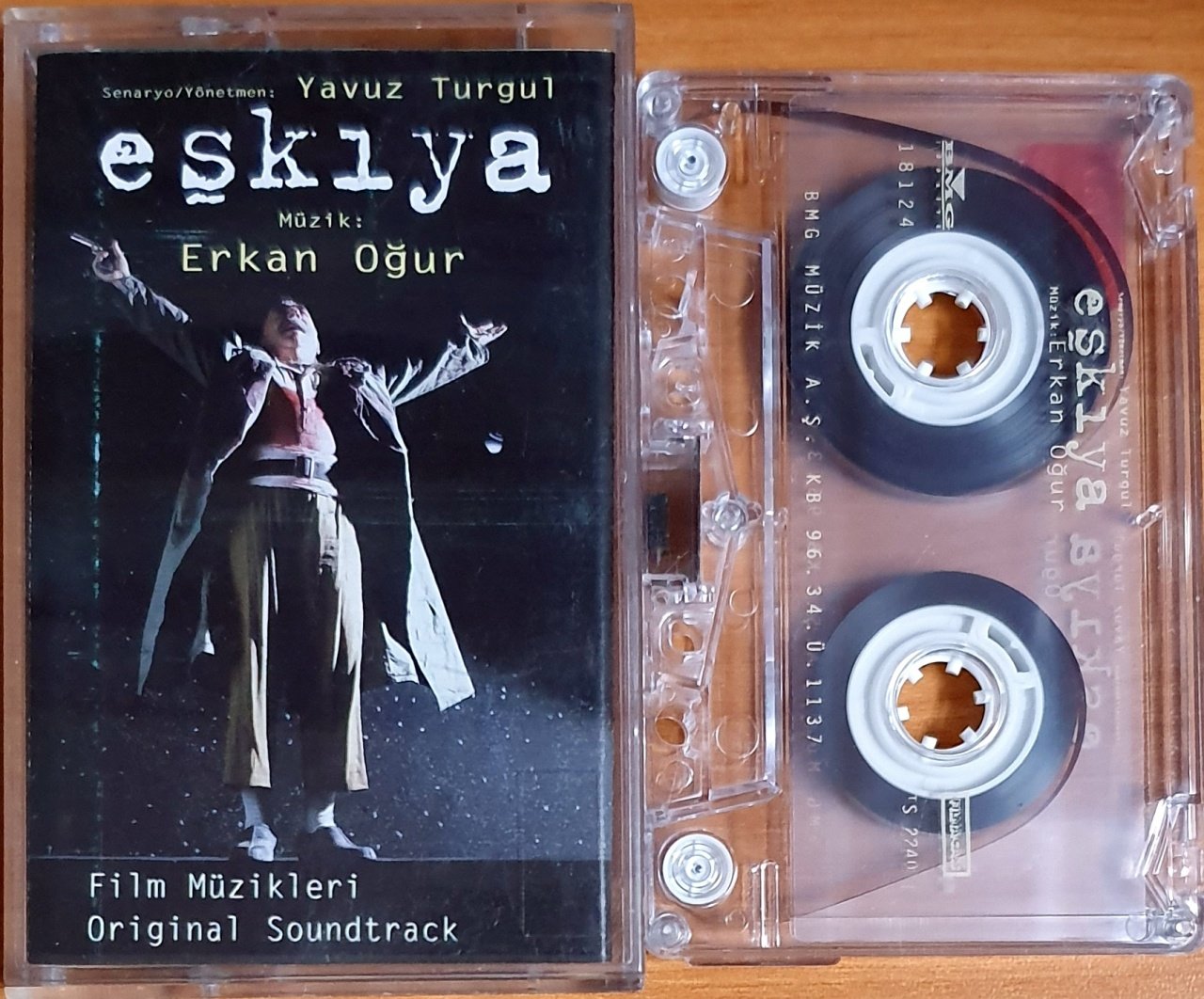EŞKIYA FİLM MÜZİKLERİ / ERKAN OĞUR (1996) - KASET BMG 2.EL