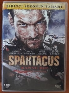 SPARTACUS KAN ve KUM - BLOOD AND SAND - BİRİNCİ SEZONUN TAMAMI - 5DVD 2.EL