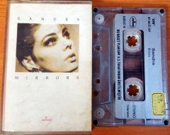 SANDRA - MIRRORS (1987) PLAKSAN CASSETTE MADE IN TURKEY ''USED'' PAPER LABEL