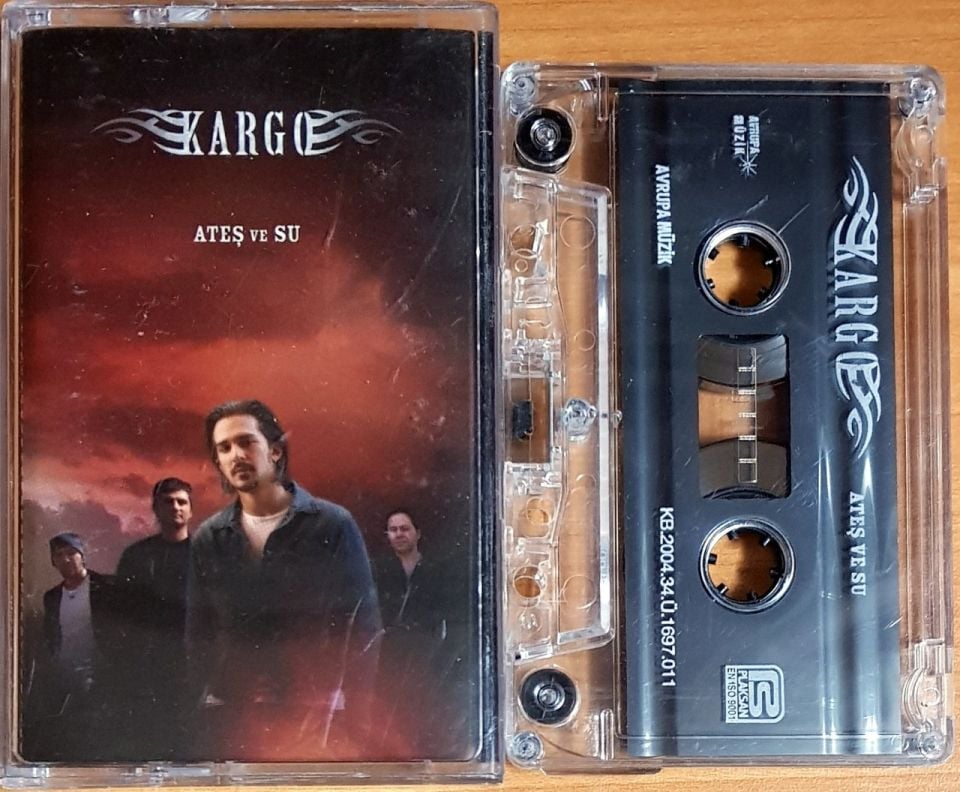 KARGO - ATEŞ VE SU (2004) - KASET 2.EL