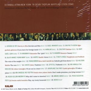 REMBETIKA - AŞK, GURBET, HAPIS VE TEKKE ŞARKILARI (2007) KALAN MÜZİK DIGIBOOK CD AMBALAJINDA SIFIR