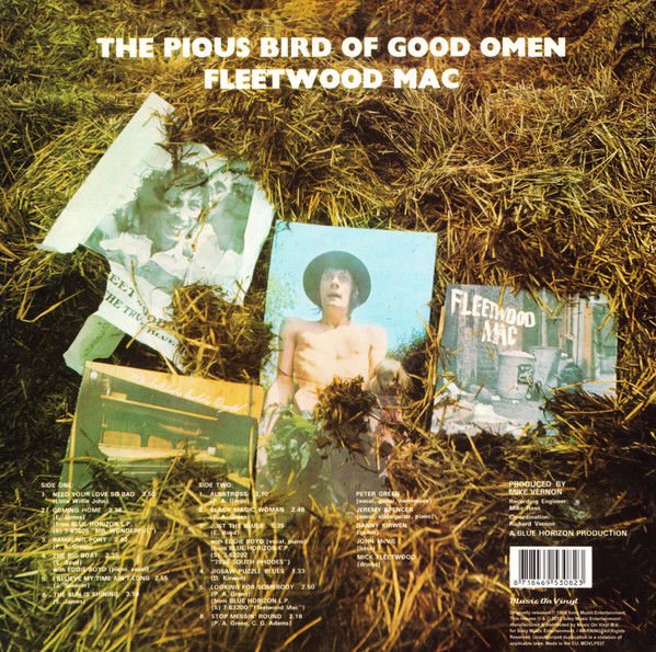 FLEETWOOD MAC - THE PIOUS BIRD OF GOOD OMEN (1969) - LP COMPILATION 180GR 2012 EDITION SIFIR PLAK