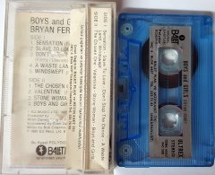 BRYAN FERRY - BOYS AND GIRLS (1985) BALET CASSETTE MADE IN TURKEY ''USED''