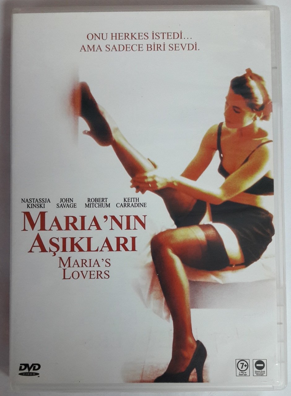 MARIA'NIN AŞIKLARI - MARIA'S LOVERS - NASTASSJA KINSKI - JOHN SAVAGE - ROBERT MITCHUM - KEITH CARRADINE - ANDREI KONCHALOVSKY - DVD SIFIR