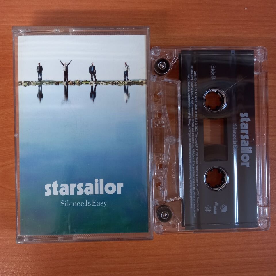 STARSAILOR - SILENCE IS EASY (2003) - MADE IN EU KASET 2.EL