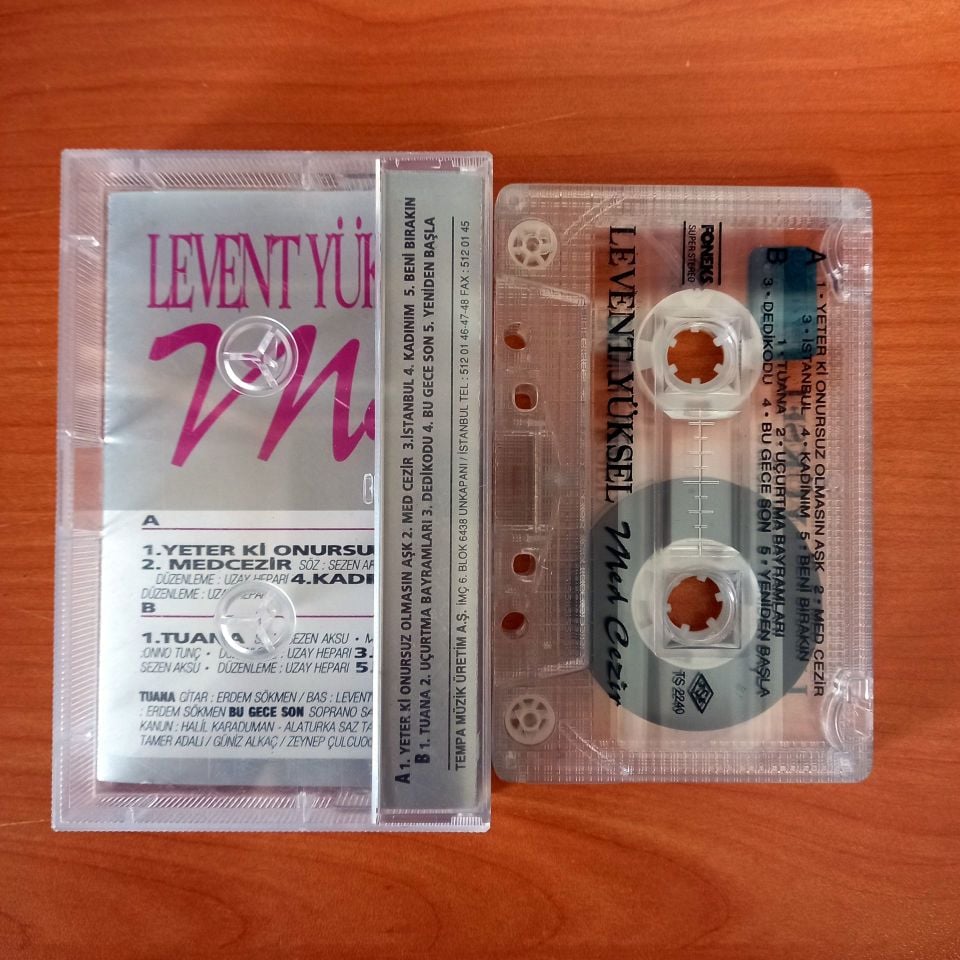 LEVENT YÜKSEL - MED-CEZİR (1992) - KASET 2.E