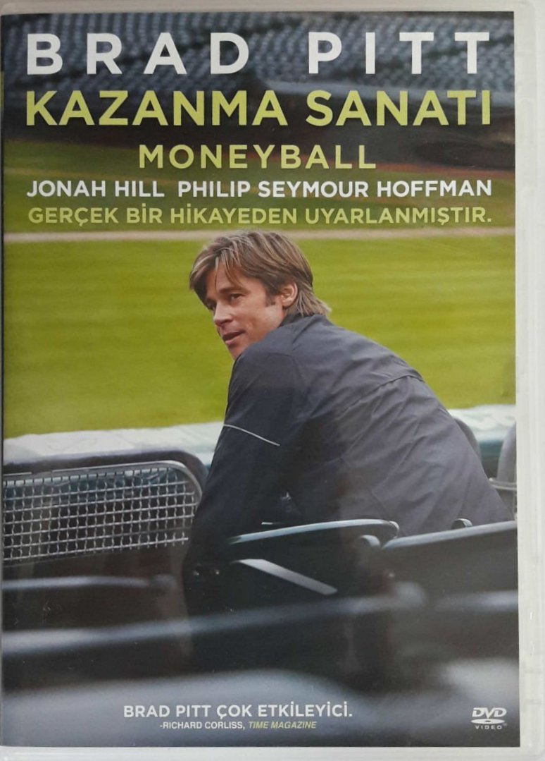KAZANMA SANATI - MONEYBALL - BRAD PITT - JONAH HILL - PHILIP SEYMOUR HOFFMAN - DVD 2.EL