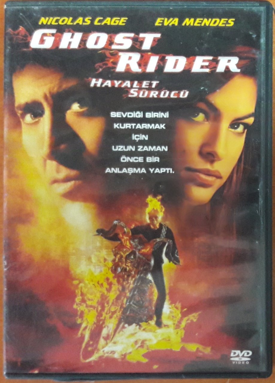 GHOST RIDER - HAYALET SÜRÜCÜ - NICOLAS CAGE - EVA MENDES - DVD 2.EL