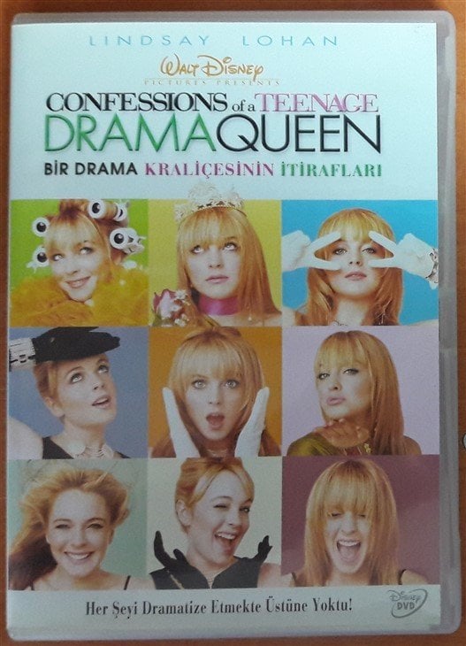 BİR DRAMA KRALİÇESİNİN İTİRAFLARI - CONFFESSIONS OF A TEENAGE DRAMA QUEEN - WALT DISNEY - DVD 2.EL