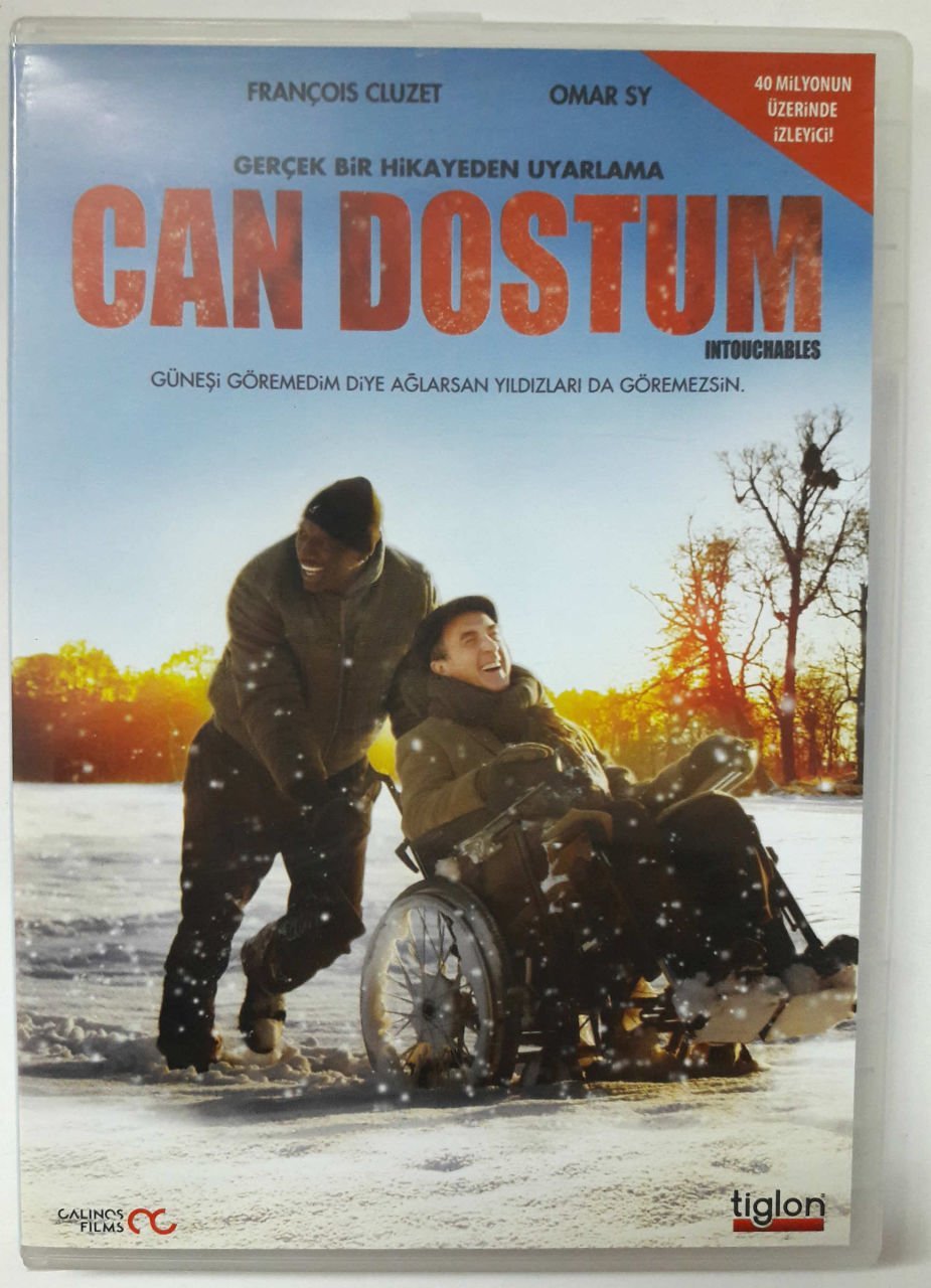 CAN DOSTUM - INTOUCHABLES - FRANÇOIS CLUZET - OMAR SY - DVD 2.EL