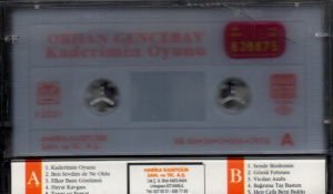 ORHAN GENCEBAY - KADERİMİN OYUNU (1986) HARİKA KASETÇİLİK KASET 2.EL
