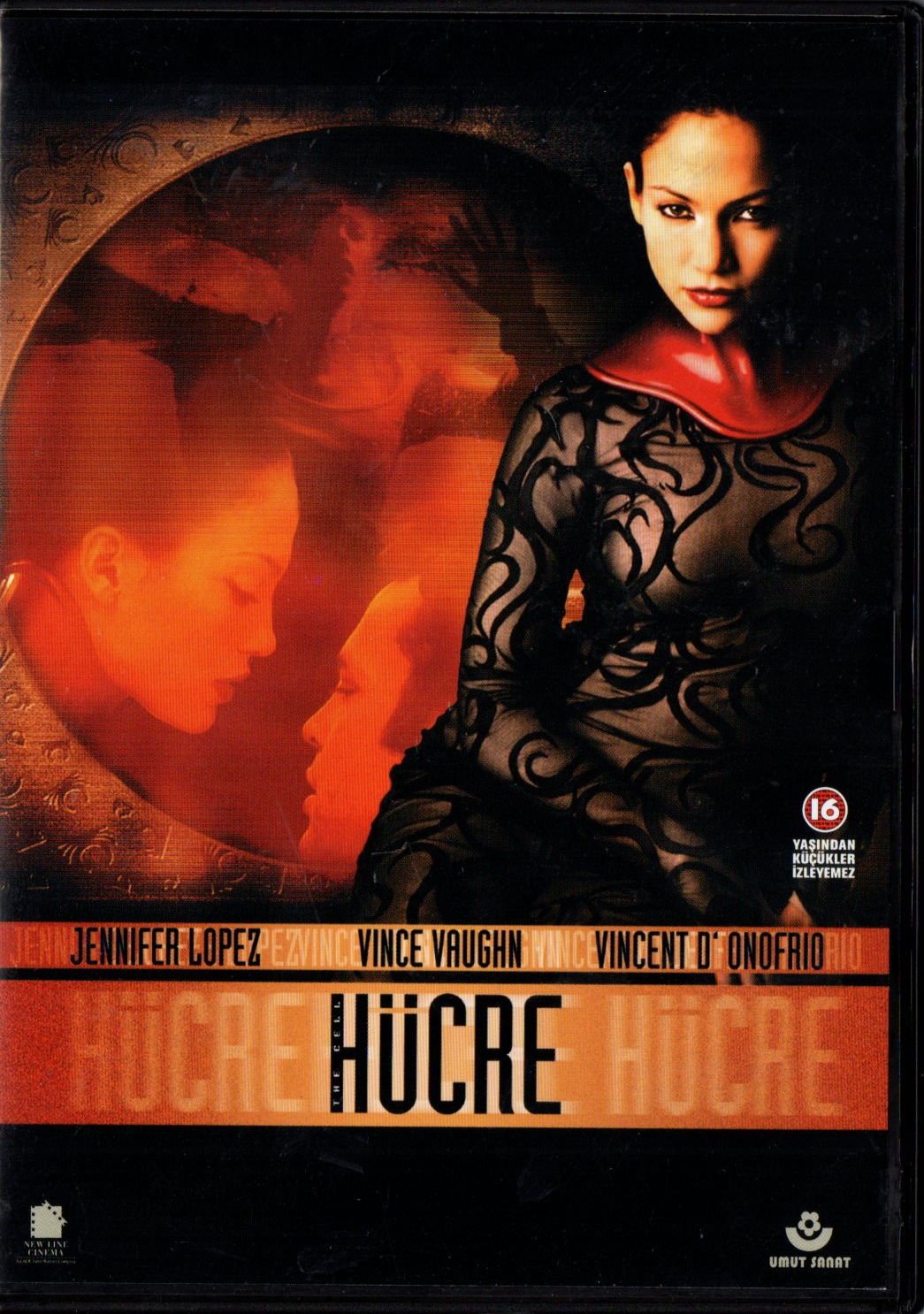 THE CELL - HÜCRE - JENNIFER LOPEZ - TARSEM SINGH - DVD 2.EL