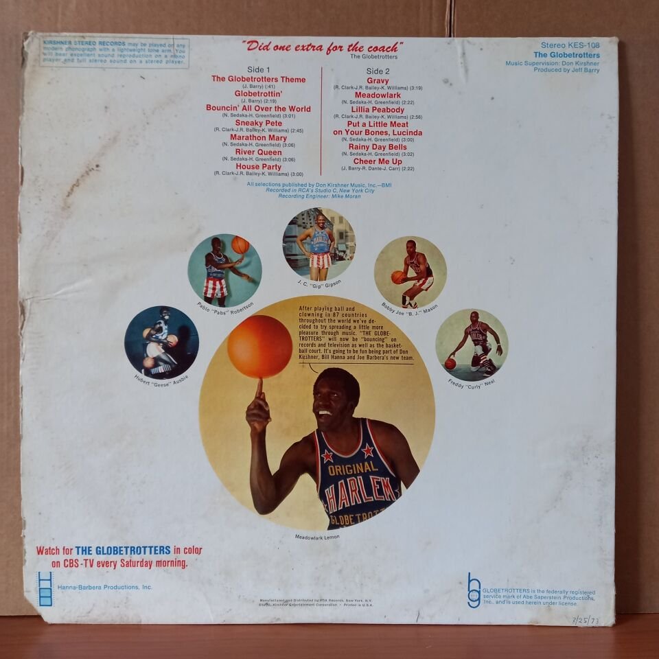 THE GLOBETROTTERS – THE GLOBETROTTERS (1970) - LP 2.EL PLAK