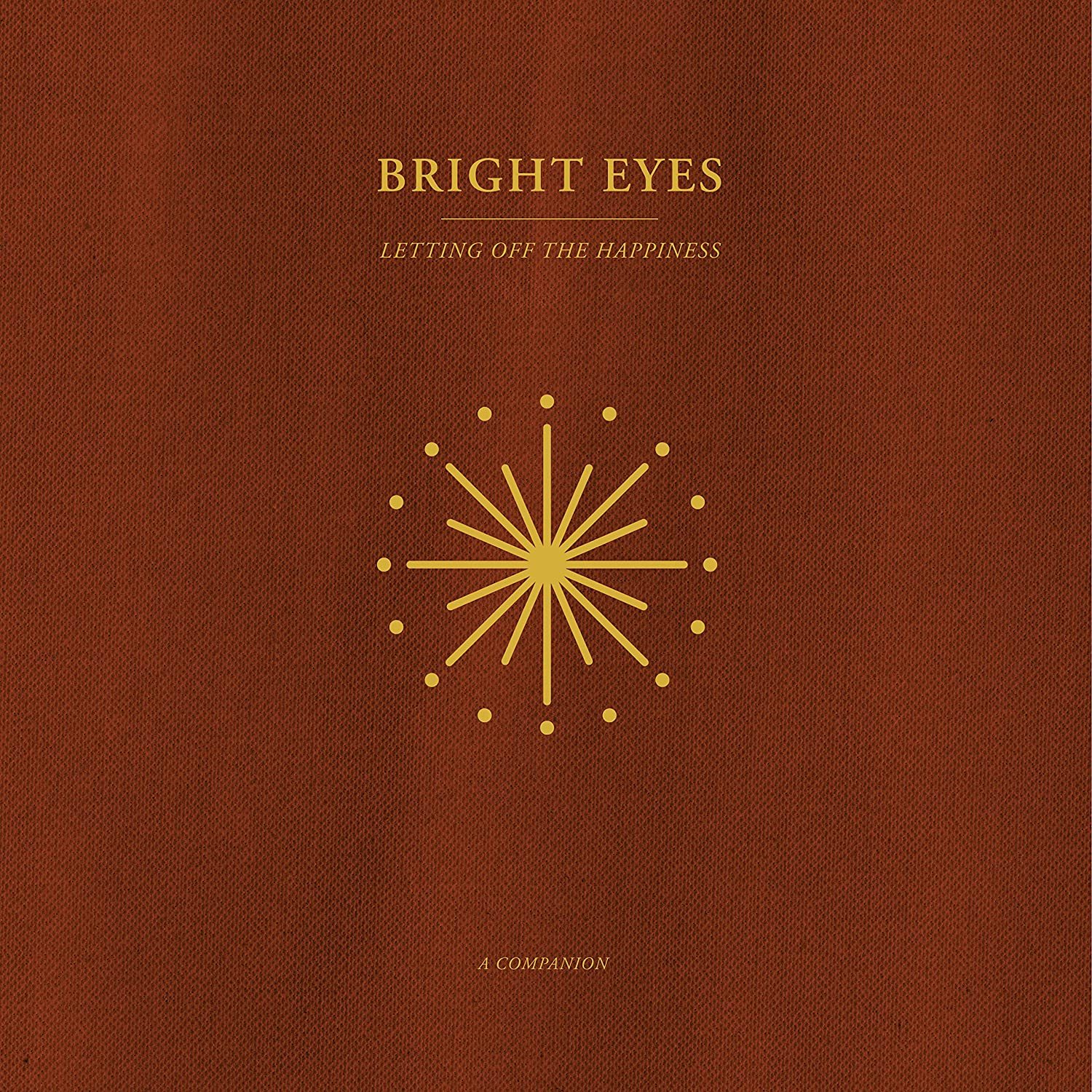 BRIGHT EYES - LETTING OFF THE HAPPINESS (1998) - LP 45RPM GOLD COLOURED 2022 EDITION SIFIR PLAK