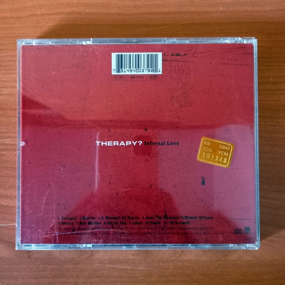 THERAPY? – INFERNAL LOVE (1995) - CD 2.EL