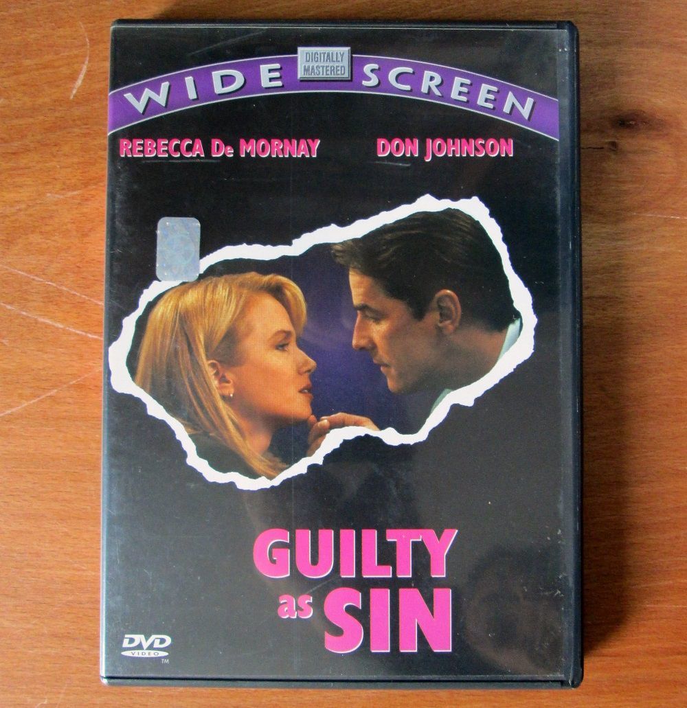 GUILTY AS SIN - DON JOHNSON - DVD 2.EL