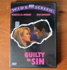 GUILTY AS SIN - DON JOHNSON - DVD 2.EL