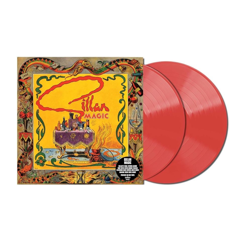 GILLAN - MAGIC (1982) - 2LP 2025 COLOURED EDITION SIFIR PLAK