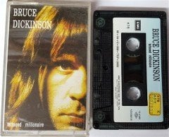 BRUCE DICKINSON - TATTOOED MILLIONAIRE (1990) KENT CASSETTE MADE IN TURKEY ''USED''