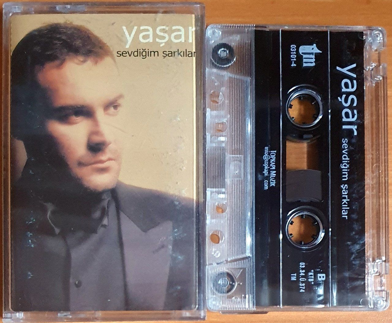 YAŞAR - SEVDİĞİM ŞARKILAR (2003) - KASET 2.EL