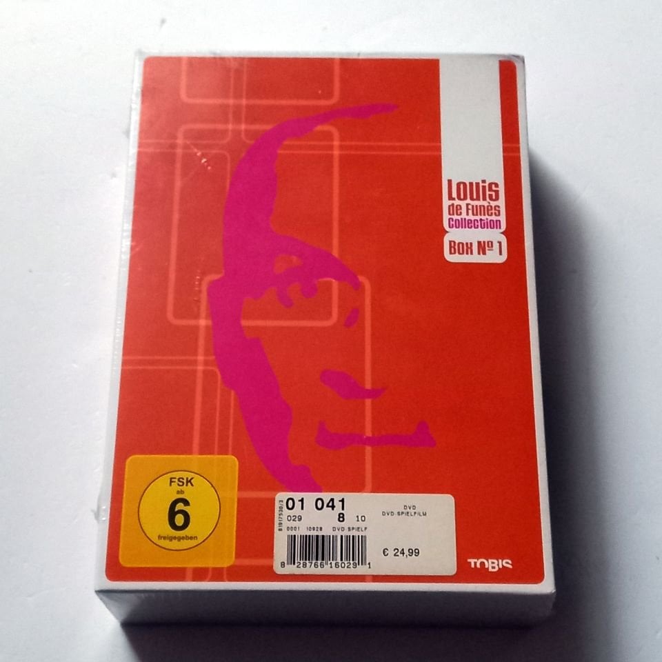 LOUIS DE FUNÈS DVD COLLECTION BOX NO. 1  - 3 DVD SET 2. BÖLGE TÜRKÇE ALTYAZI YOKTUR AMBALAJINDA SIFIR