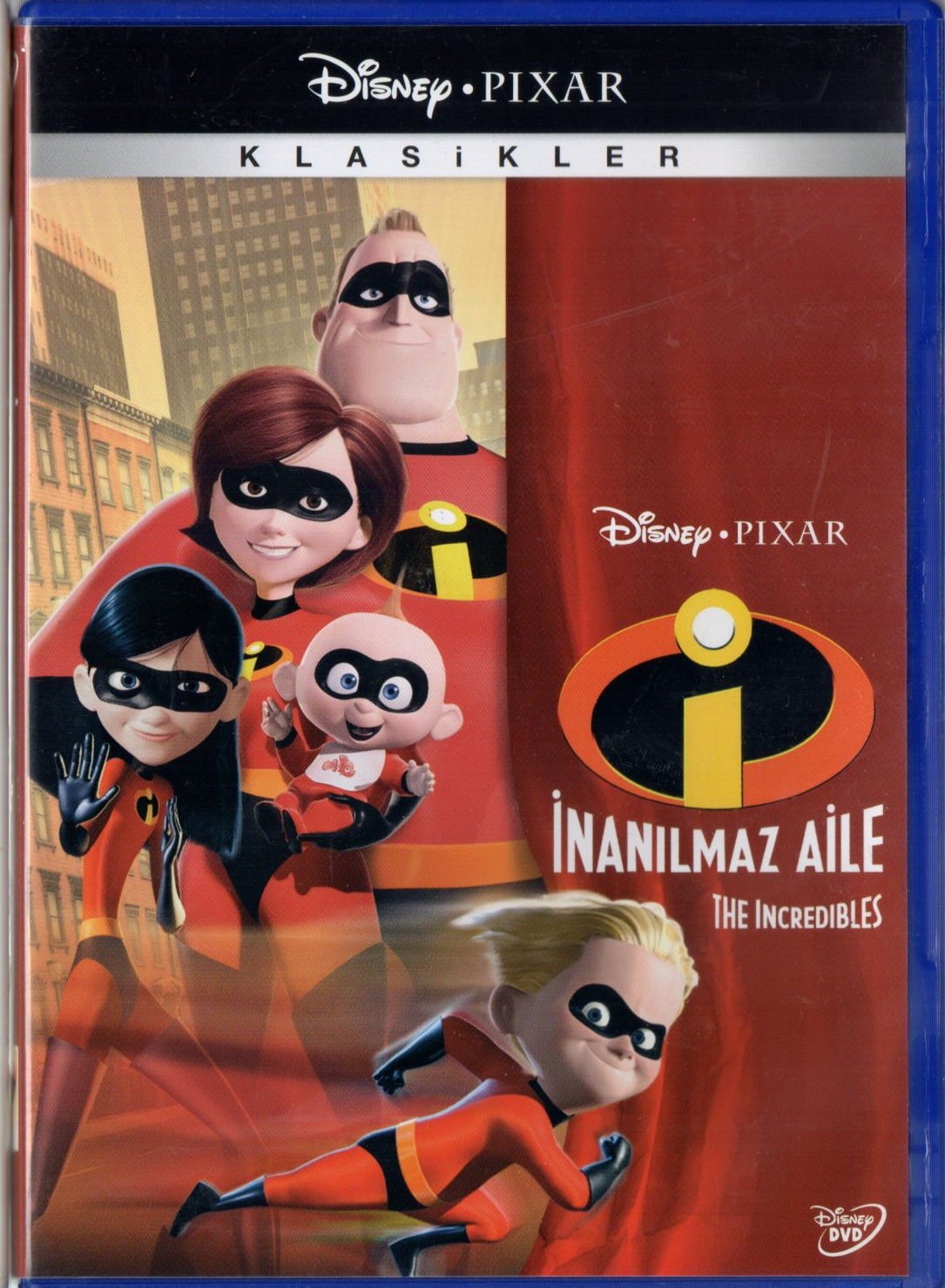 THE INCREDIBLES - İNANILMAZ AİLE - DISNEY PIXAR ANİMASYON - DVD 2.EL