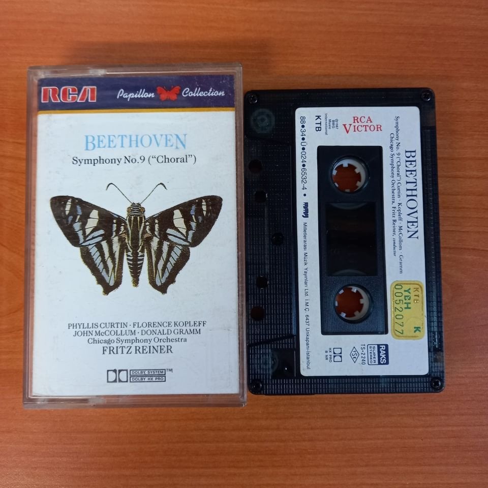 BEETHOVEN - SYMPHONY NO.9 (''CHORAL'') (1988) - KASET 2.EL