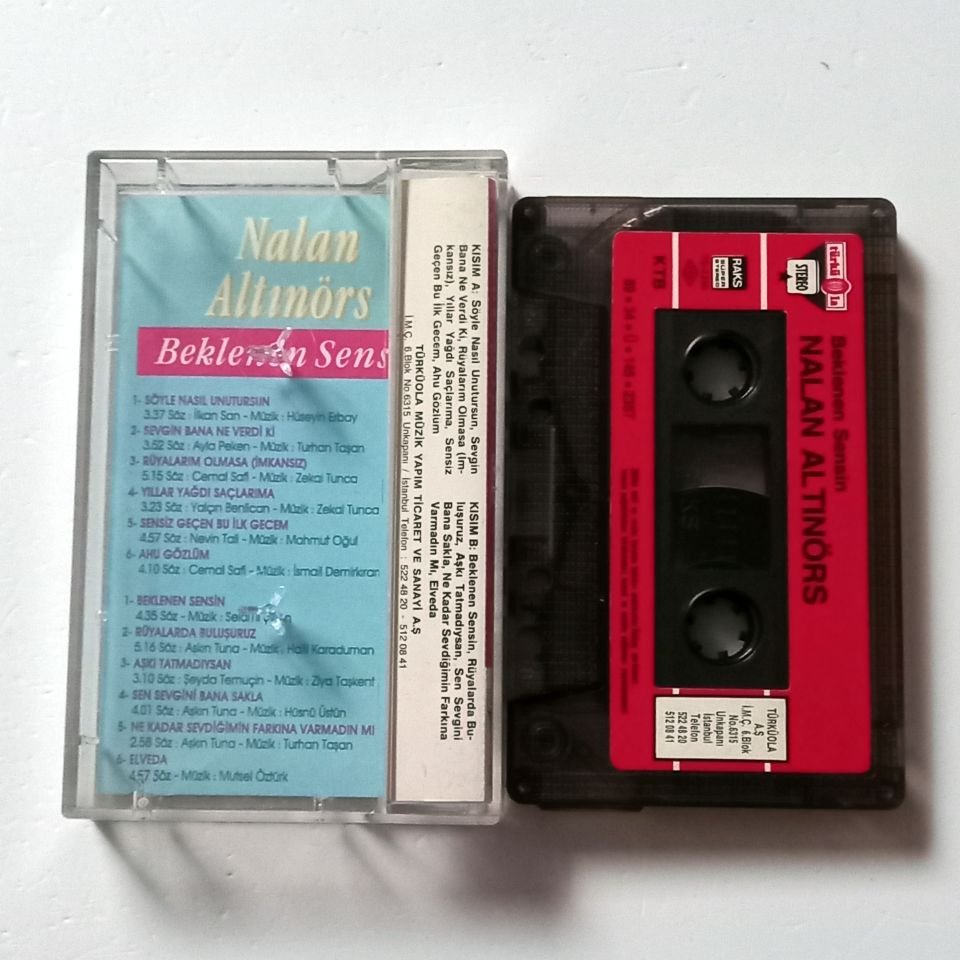 NALAN ALTINÖRS - BEKLENEN SENSİN (1989) - KASET 2.EL