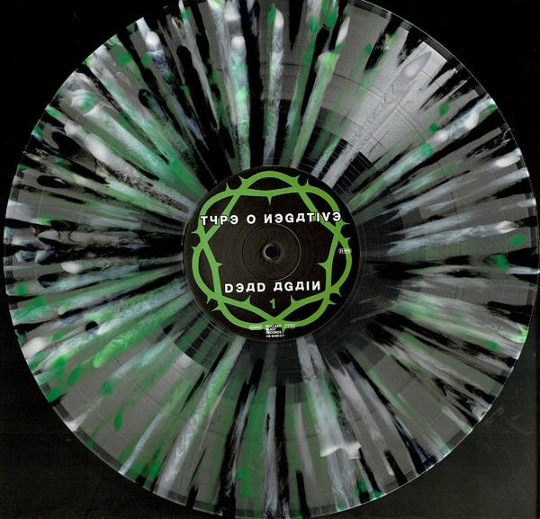 TYPE O NEGATIVE - DEAD AGAIN (2007) - 2LP 2024 GREEN , WHITE , BLACK SPLATTER COLOURED VINYL EDITION SIFIR PLAK
