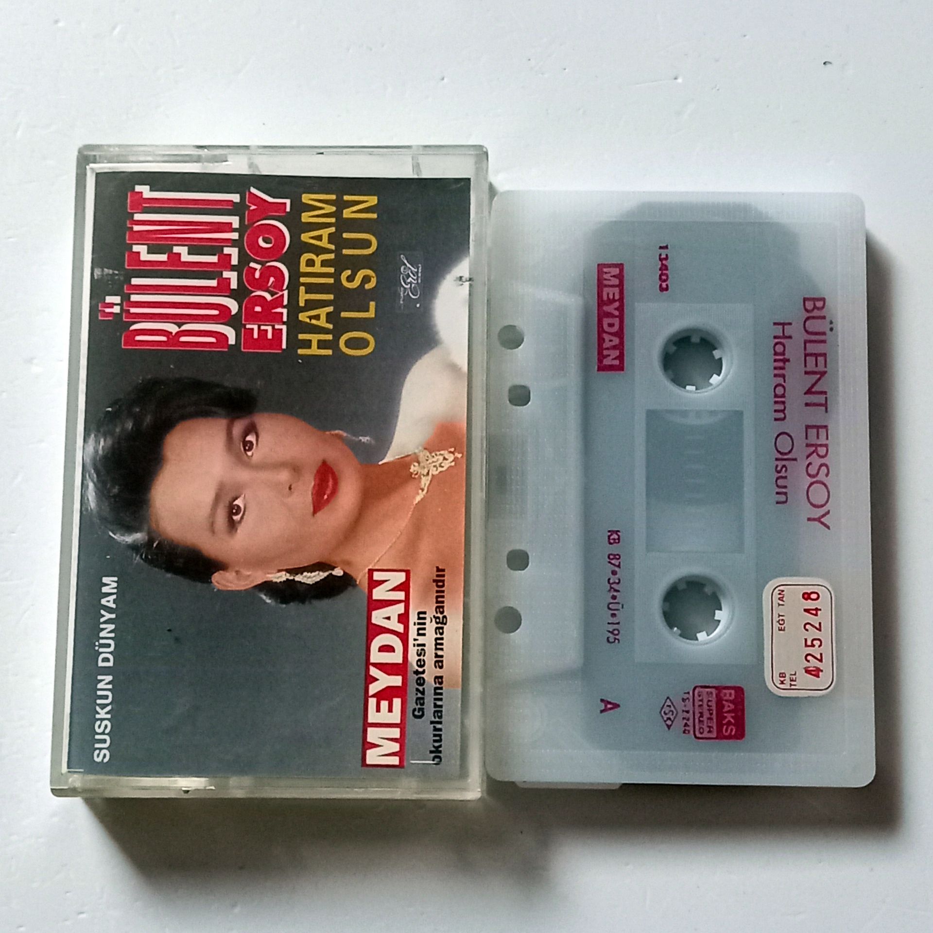 BÜLENT ERSOY - HATIRAM OLSUN (1987) - PROMOSYON KASET 2.EL