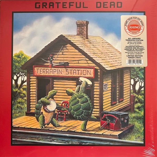 GRATEFUL DEAD - TERRAPIN STATION (1977) - LP 2024 REMASTERED GREEN COLORED SIFIR PLAK