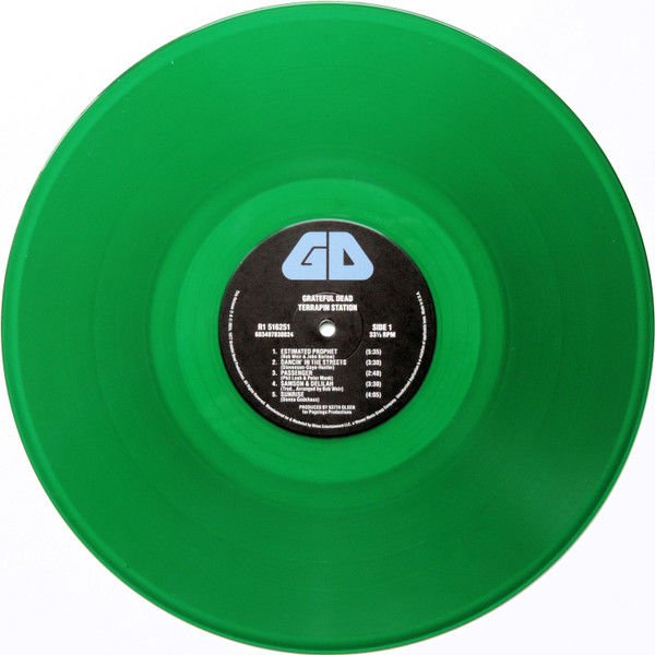 GRATEFUL DEAD - TERRAPIN STATION (1977) - LP 2024 REMASTERED GREEN COLORED SIFIR PLAK