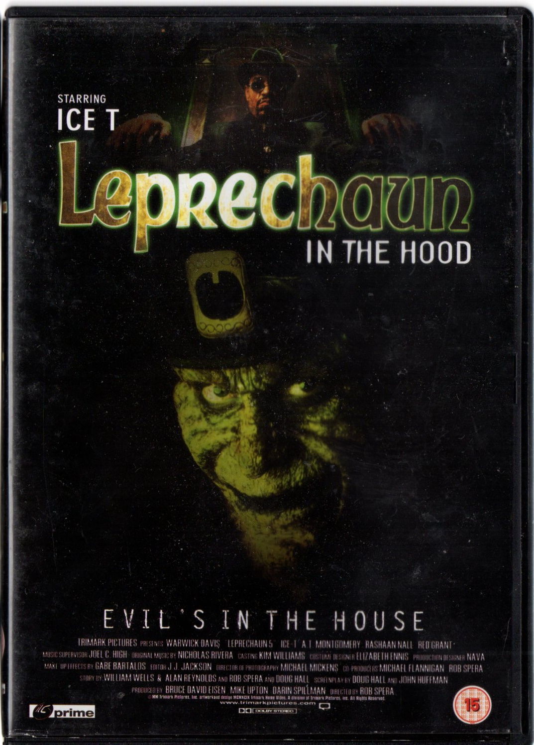 LEPRECHAUN IN THE HOOD - ICE T - WARWICK DAVIS - DVD 2.EL TÜRKÇE ALTYAZI YOKTUR