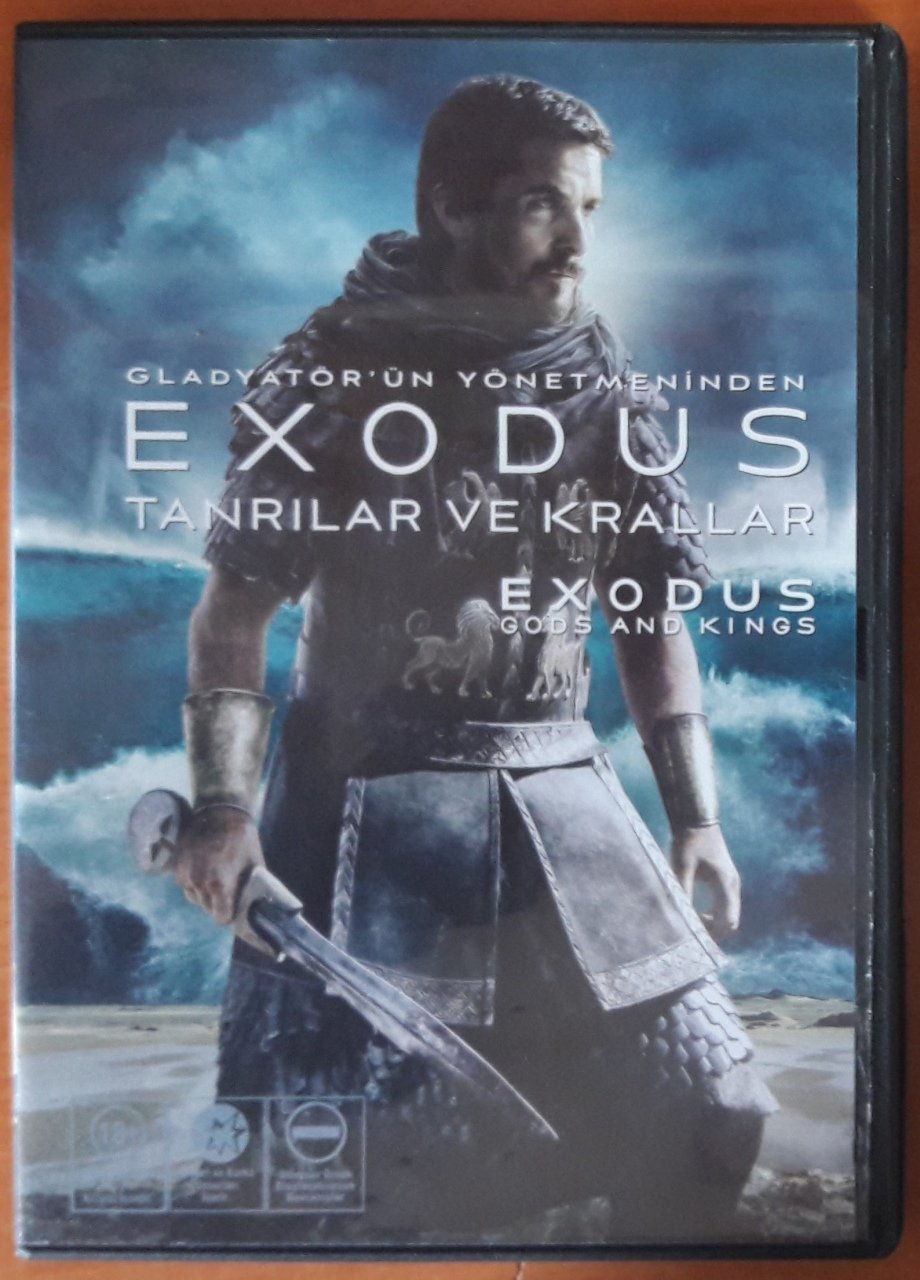 EXODUS TANRILAR VE KRALLAR - EXODUS GODS AND KINGS - RIDLEY SCOTT - DVD 2.EL