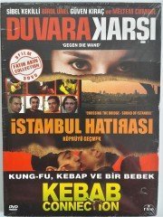 FATİH AKIN COLLECTION: DUVARA KARŞI, İSTANBUL HATIRASI, KEBAB CONNECTION - 3DVD 2.EL
