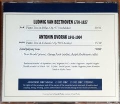 BEETHOVEN / PIANO TRIO OP. 97 [ARCHDUKE] - DVORAK / PIANO TRIO OP. 90 [DUMKY] / PETER FRANKL, GYORGY PAUK & RALPH KIRSHBAUM (1995) BBC MUSIC MAGAZINE PROMO CD 2.EL