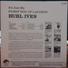 BURL IVES - IT'S JUST MY FUNNY WAY OF LAUGHIN' - PLAK 2.EL