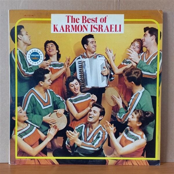 KARMON ISRAELI SINGERS AND DANCERS – THE BEST OF KARMON ISRAELI (1973) - 2LP 2.EL PLAK