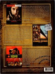 FATİH AKIN COLLECTION: DUVARA KARŞI, İSTANBUL HATIRASI, KEBAB CONNECTION - 3DVD 2.EL