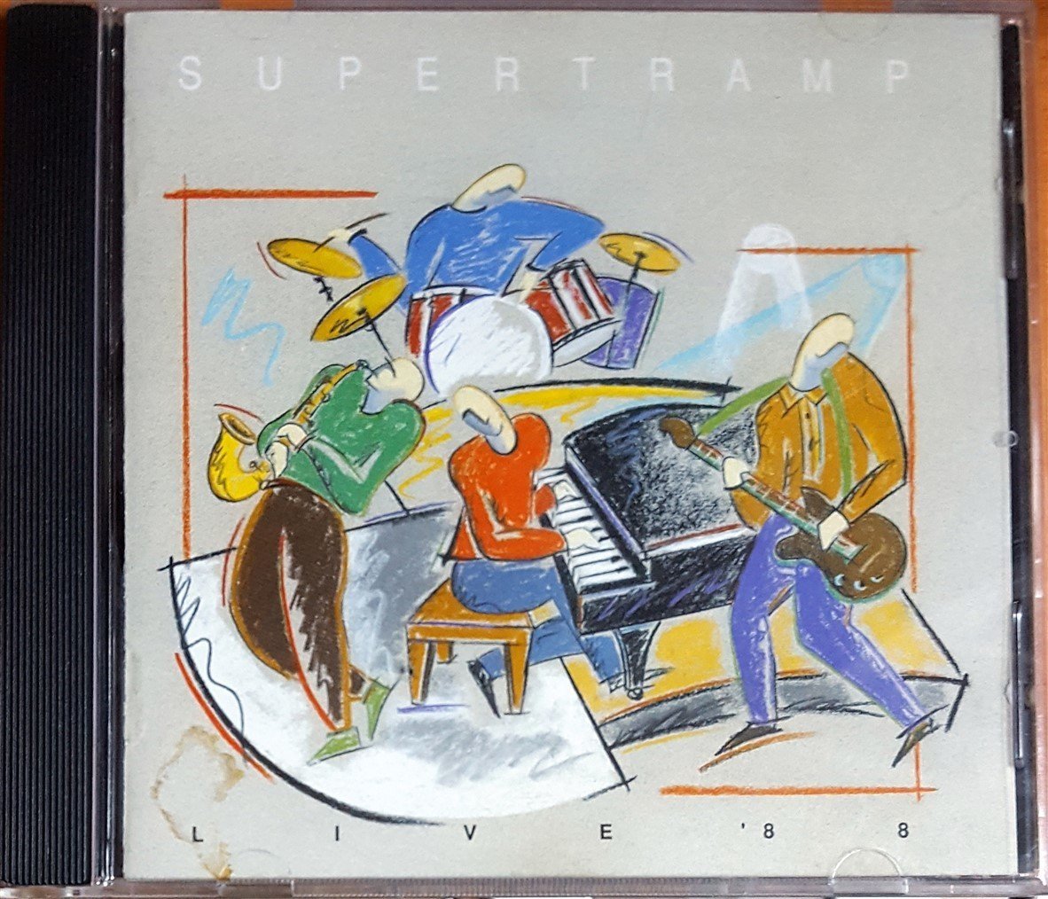 SUPERTRAMP - LIVE '88 (1988) A&M RECORDS CD 2.EL