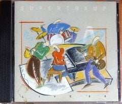 SUPERTRAMP - LIVE '88 (1988) A&M RECORDS CD 2.EL