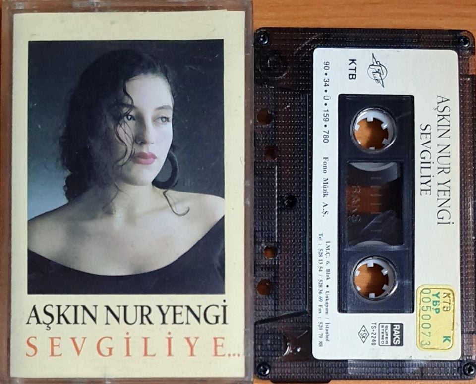 AŞKIN NUR YENGİ - SEVGİLİYE (1990) - KASET 2.EL