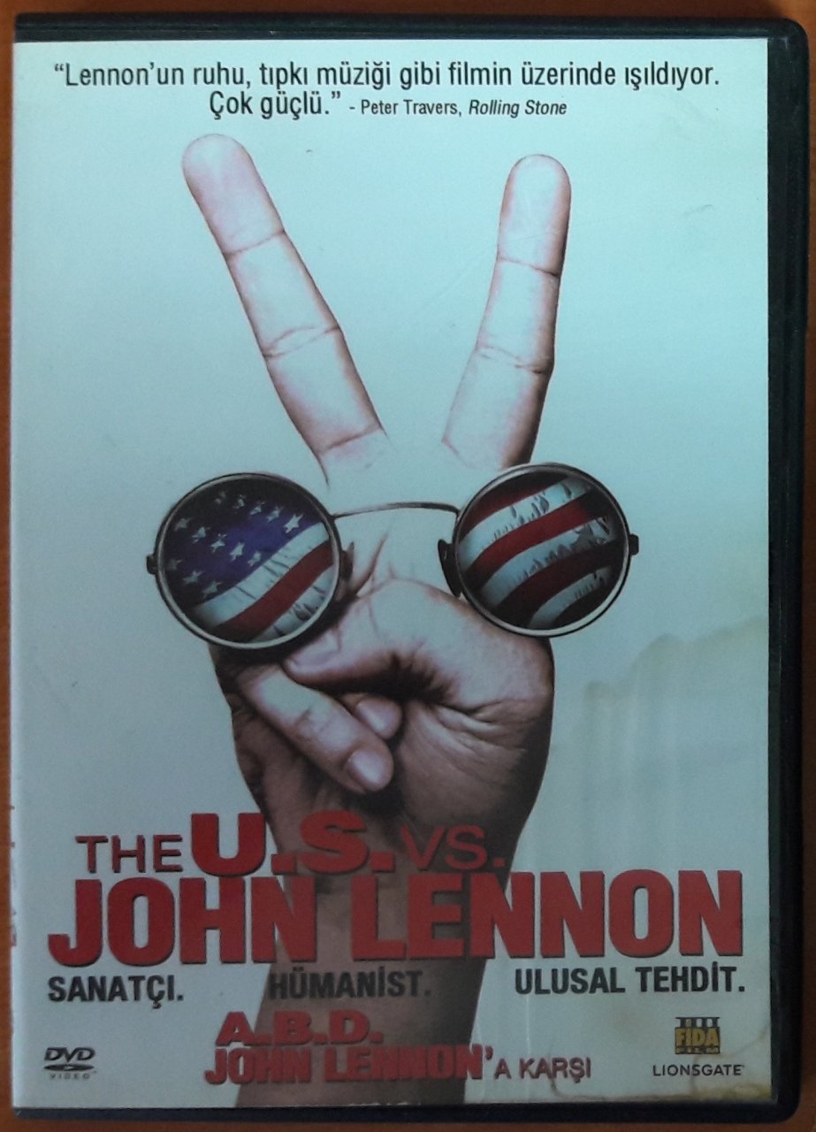 THE U.S. vs. JOHN LENNON - A.B.D. JOHN LENNON'A KARŞI - DVD 2.EL