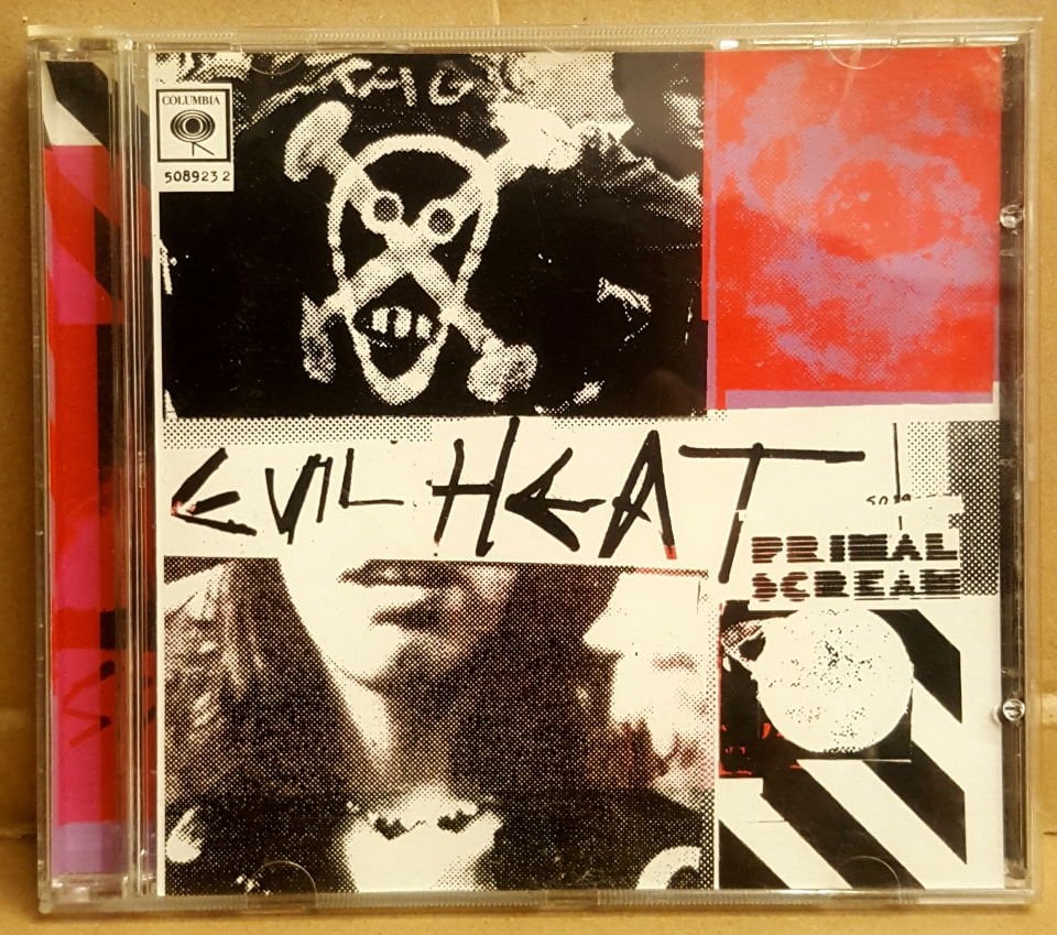 PRIMAL SCREAM - EVIL HEAT (2002) - CD ALTERNATIVE ROCK ELECTRONIC 2.EL