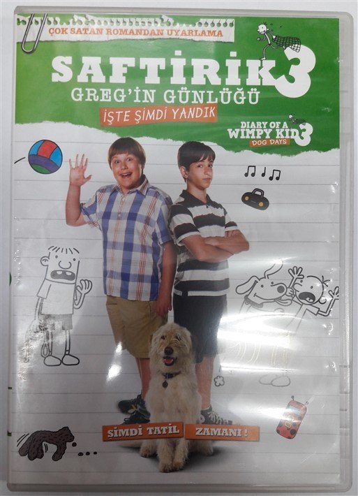 SAFTİRİK GREG'İN GÜNLÜĞÜ 3 İŞTE ŞİMDİ YANDIK - WIMPY KID - DVD 2.EL