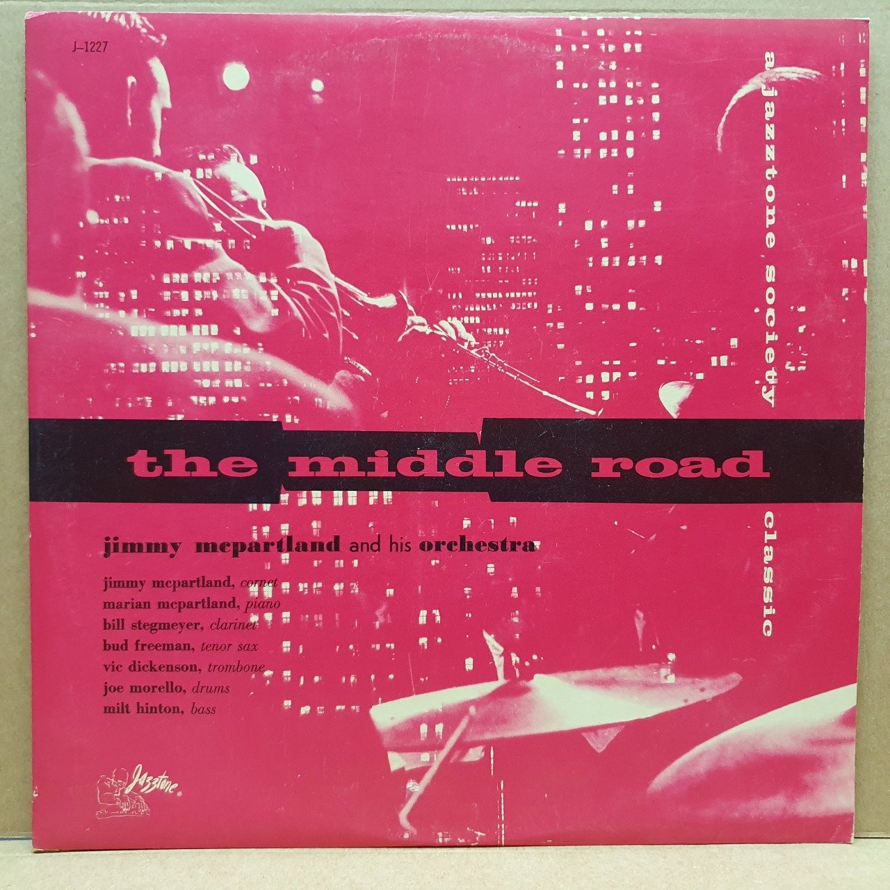 JIMMY MCPARTLAND AND HIS ORCHESTRA - THE MIDDLE ROAD (1956) - LP 2.EL PLAK