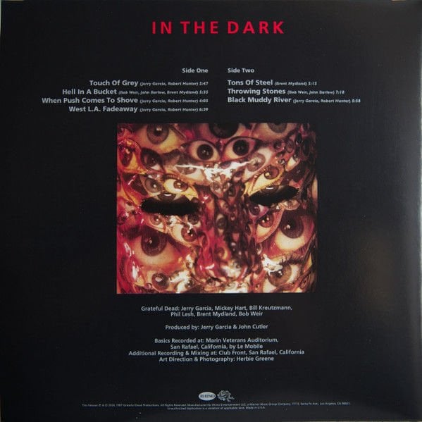 GRATEFUL DEAD - IN THE DARK (1987) - LP 2024 REMASTERED SIFIR PLAK