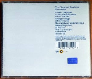 THE CHEMICAL BROTHERS - SURRENDER (1999) - CD 2.EL