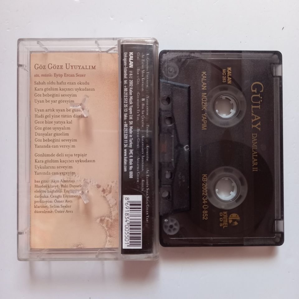 GÜLAY - DAMLALAR II (2002) - KASET 2.EL